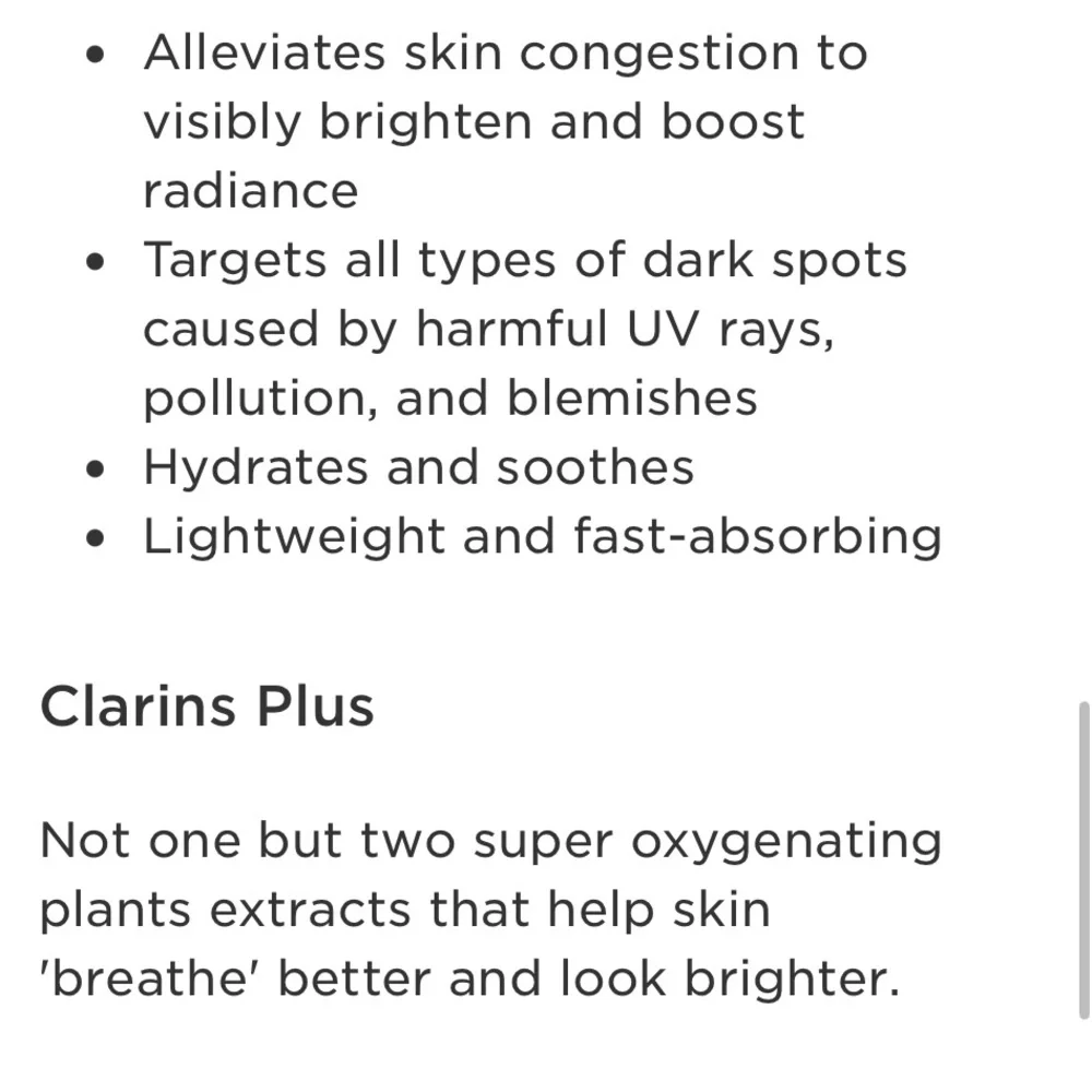 Clarins Bright Plus Face Brightening Dark Spot Serum NWT